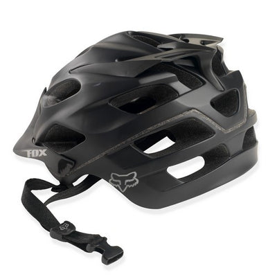20001-Fox Flux Helmet Matte Black-Back (7549203349642)